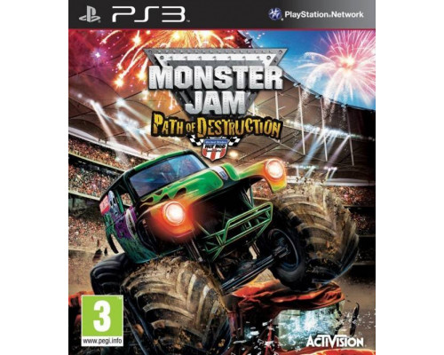 Игра PS3 (б/у): Monster Jam: Path of Destruction  *diskont (б/у)