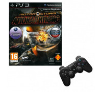 Игра PS3 (б/у): MotorStorm: Апокалипсис (Apocalypse Русская Версия + Контроллер Dualshock Wireless Black  *diskont (б/у)