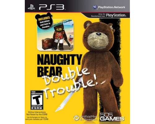 Игра PS3 (б/у): Naughty Bear Double...