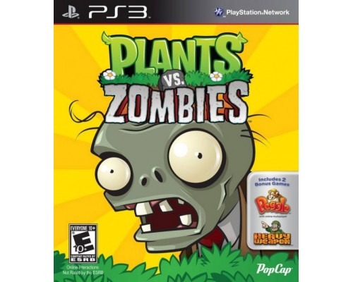 Игра PS3 (б/у): Plants vs. Zombies ...