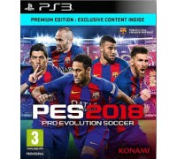 Игра PS3 (б/у): Pro Evolution Soccer 2018 (PES 2018) Premium Edition Русская Версия  *diskont (б/у)