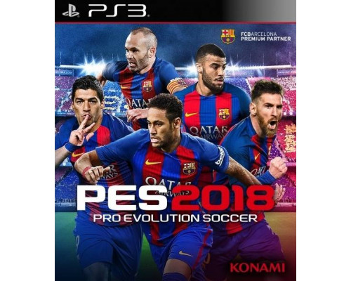 Игра PS3 (б/у): Pro Evolution Soccer 2018 (PES 2018) Русская Версия  *diskont (б/у)