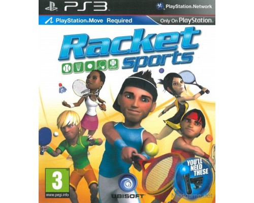 Игра PS3 (б/у): Racket Sports для PlayStation Move  *diskont (б/у)