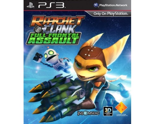 Игра PS3 (б/у): Ratchet and Clank: QForce (Full Frontal Assault)  *diskont (б/у)