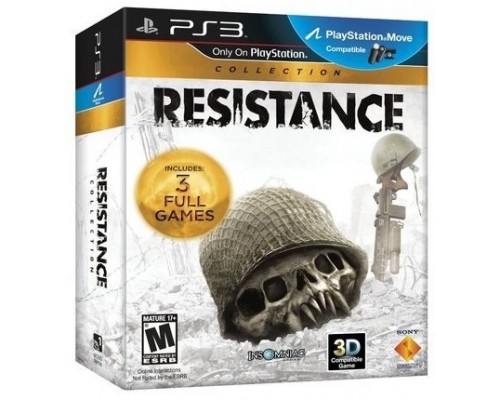 Игра PS3 (б/у): Resistance Collection (Resistance Fall of Man + Resistance 2 + Resistance 3) c поддержкой 3D для PlayStation Move  *diskont (б/у)