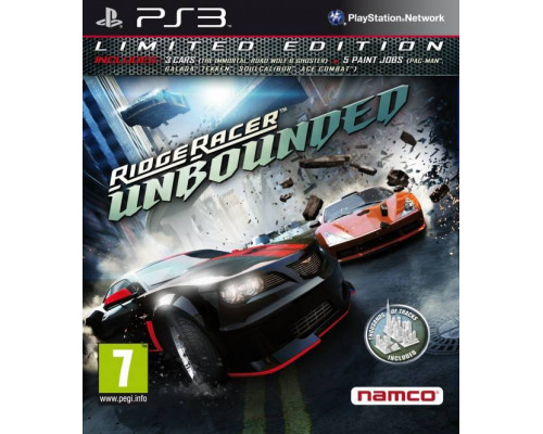Игра PS3 (б/у): Ridge Racer Unbounded Limited Edition  *diskont (б/у)