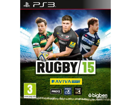 Игра PS3 (б/у): Rugby 15  *diskont (б/у)