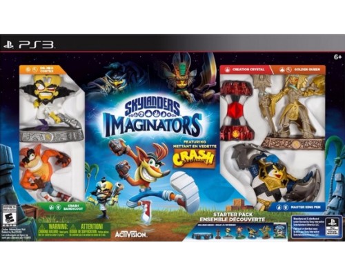 Игра PS3 (б/у): Skylanders Imaginators: Стартовый набор Crash Edition: Игра PS3 (б/у):, игровой портал, фигурки  *diskont (б/у)