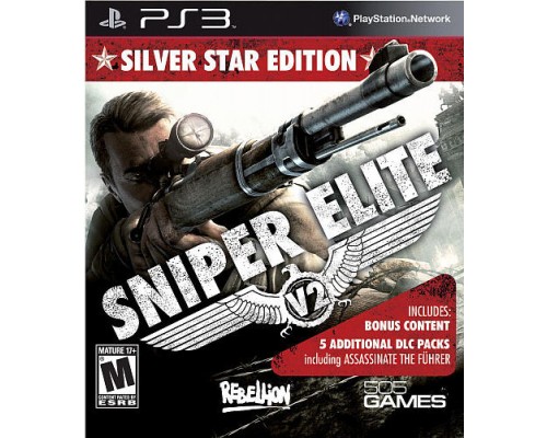 Игра PS3 (б/у): Sniper Elite V2 Silver Star Edition  *diskont (б/у)