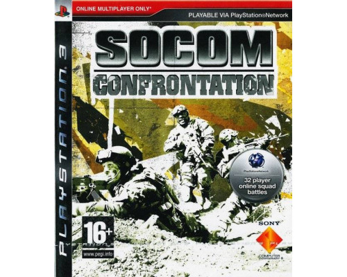 Игра PS3 (б/у): SOCOM: U.S. Navy SEALs Confrontation  *diskont (б/у)