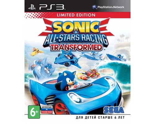 Игра PS3 (б/у): Sonic and All-Stars Racing Transformed Ограниченное издание (Limited Edition)  *diskont (б/у)