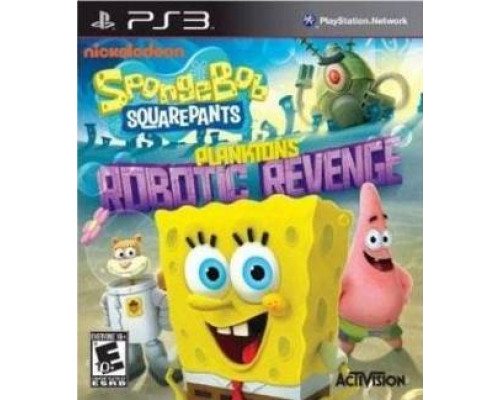 Игра PS3 (б/у): SpongeBob SquarePants: Plankton's Robotic Revenge (Губка Боб Квадратные Штаны. Планктон: Месть роботов)  *diskont (б/у)