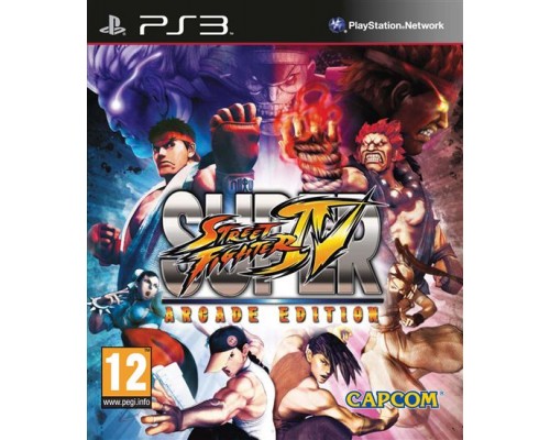 Игра PS3 (б/у): Super Street Fighter 4 (IV) Arcade Edition  *diskont (б/у)