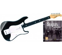 Игра PS3 (б/у): The Beatles: Rock Band + Деревянная полноразмерная гитара Guitar Wood  *diskont (б/у)