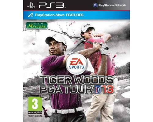 Игра PS3 (б/у): Tiger Woods PGA Tour 13: The Masters с поддержкой PlayStation Move  *diskont (б/у)