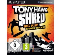 Игра PS3 (б/у): Tony Hawk SHRED: Skateboard Bundle (Игра PS3 (б/у): + Беспроводной контроллер в виде доски для скейтборда)  *diskont (б/у)