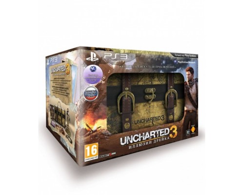 Игра PS3 (б/у): Uncharted: 3 Drake's Deception (Иллюзии Дрейка) Коллекционное издание (Explorer Edition) Русская Версия  *diskont (б/у)