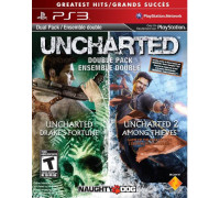 Игра PS3 (б/у): Uncharted: Drake's Fortune + Uncharted 2  *diskont (б/у)