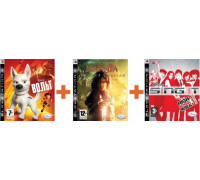 Игра PS3 (б/у): Вольт. Русская версия + The Chronicles of Narnia: Prince Caspian. + Disney HSM3 Sing It  *diskont (б/у)