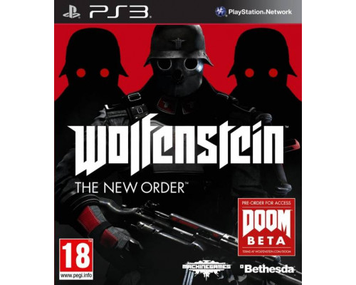 Игра PS3 (б/у): Wolfenstein: The New Order  *diskont (б/у)