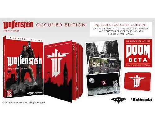 Игра PS3 (б/у): Wolfenstein: The New Order. Occupied Edition Специальное Издание (Special Edition) Русская Версия  *diskont (б/у)