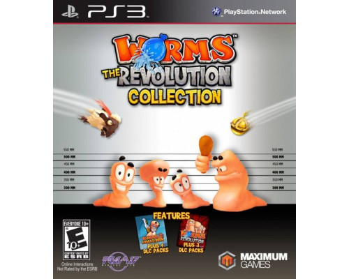 Игра PS3 (б/у): Worms (Червячки) The Revolution Collection  *diskont (б/у)