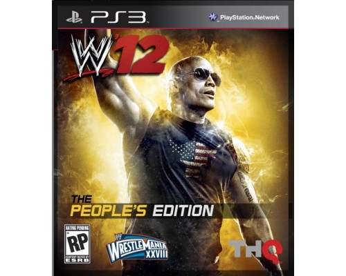 Игра PS3 (б/у): WWE '12 The Rock Edition  *diskont (б/у)