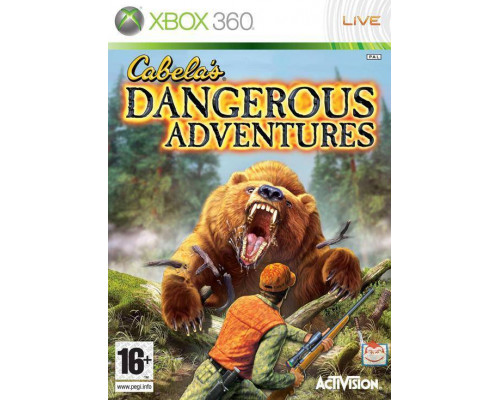 Игра Xbox 360 (б/у): Cabela's Dangerous Adventures *diskont (б/у)