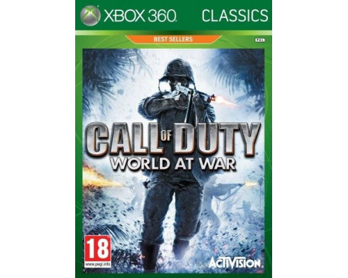 Игра Xbox 360 (б/у): Call of Duty 5: World at War (Classics) Русская Версия *diskont (б/у)