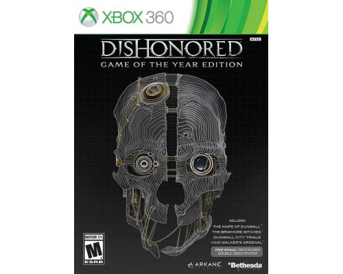 Игра Xbox 360 (б/у): Dishonored: Издание Игра Xbox 360 (б/у): Года (Game of the Year Edition) *diskont (б/у)