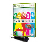 Игра Xbox 360 (б/у): Disney Sing It! + Аксессуар Микрофон *diskont (б/у)
