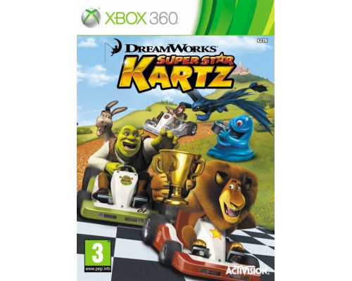 Игра Xbox 360 (б/у): DreamWorks Super Star Kartz Racing *diskont (б/у)