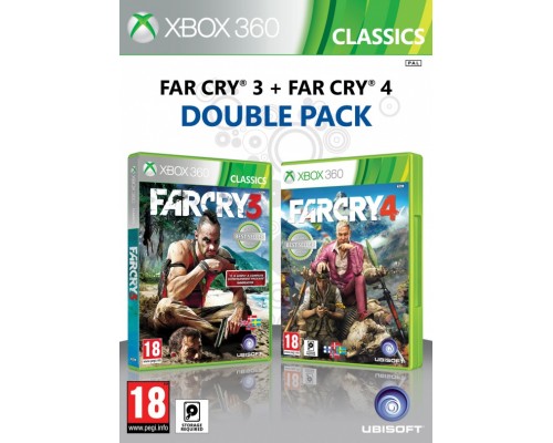 Игра Xbox 360 (б/у): Far Cry 3 + Far Cry 4 Double Pack *diskont (б/у)