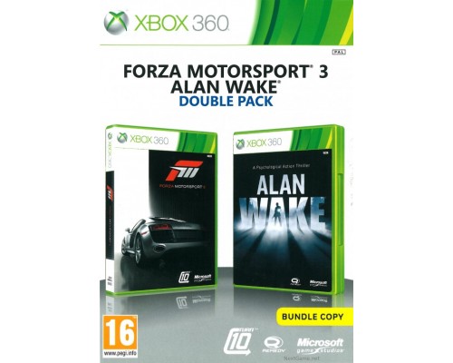 Игра Xbox 360 (б/у): Forza Motorsport 3 / Alan Wake Double pack *diskont (б/у)