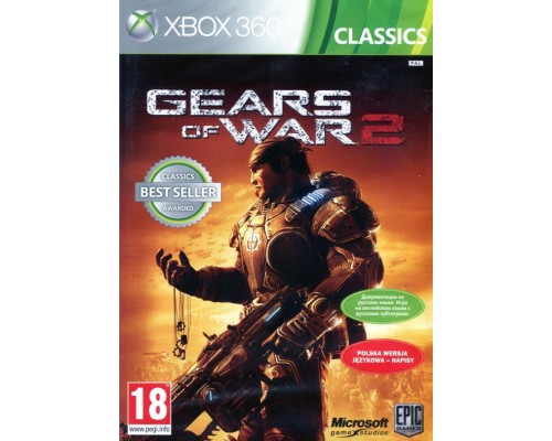 Игра Xbox 360 (б/у): Gears of War 2 Classics Русская версия *diskont (б/у)