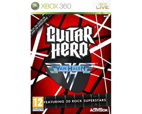 Игра Xbox 360 (б/у): Guitar Hero: Van Halen *diskont (б/у)