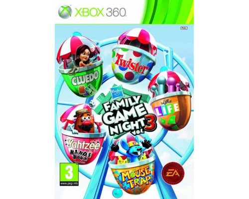 Игра Xbox 360 (б/у): Hasbro Family Game Night 3 *diskont (б/у)