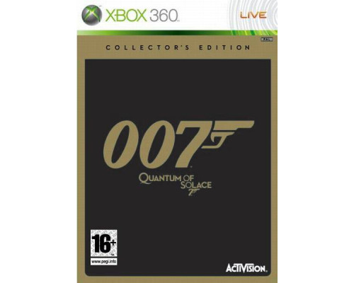 Игра Xbox 360 (б/у): James Bond 007: Квант Милосердия (Quantum Of Solace) Коллекционное издание (Collector’s Edition) *diskont (б/у)