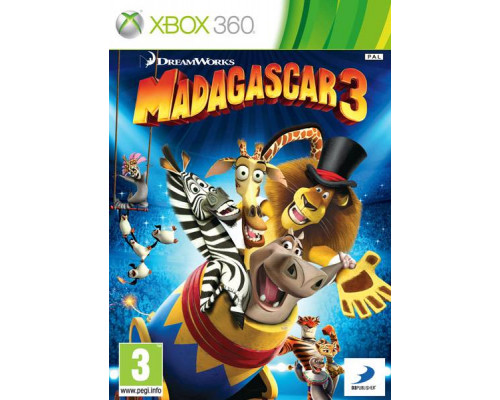 Игра Xbox 360 (б/у): Мадагаскар 3 (Madagascar 3) The Video Game *diskont (б/у)
