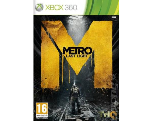 Игра Xbox 360 (б/у): Metro: Last Light (Метро 2033: Луч Надежды) Русская Версия *diskont (б/у)