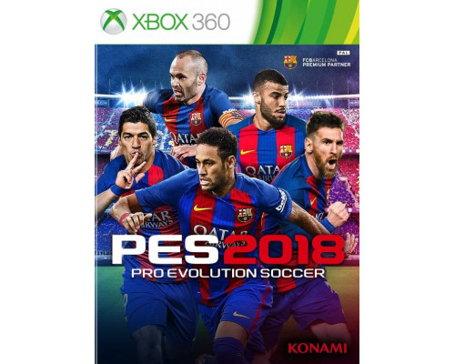 Игра Xbox 360 (б/у): Pro Evolution Soccer 2018 (PES 2018) Русская Версия *diskont (б/у)