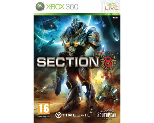 Игра Xbox 360 (б/у): Section 8 *diskont (б/у)