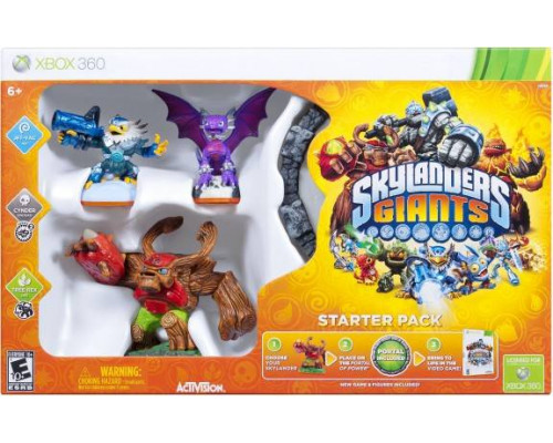 Игра Xbox 360 (б/у): Skylanders Giants Стартовый набор: игровой портал, Игра Xbox 360 (б/у):, фигурки: Jet-Vac, Cynder, Tree Rex *diskont (б/у)