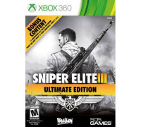 Игра Xbox 360 (б/у): Sniper Elite 3 (III) Ultimate Edition Русская Версия *diskont (б/у)