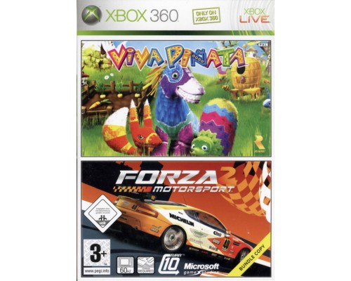 Игра Xbox 360 (б/у): Viva Pinata and Forza Motorsport 2 Game Bundle (Набор из двух игр) *diskont (б/у)