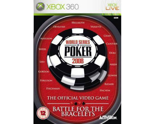 Игра Xbox 360 (б/у): World Series of Poker 2008: Battle for the Bracelets *diskont (б/у)