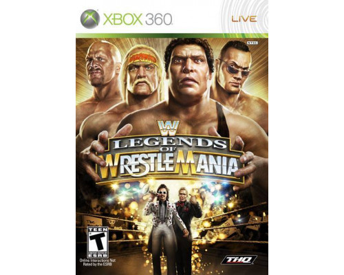 Игра Xbox 360 (б/у): WWE Legends of Wrestlemania *diskont (б/у)