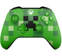 Для XboxOne (б/у):Геймпад Microsoft Xbox One S/X Wireless Controller (Minecraft Creeper) *diskont (б/у)