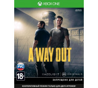 Игра Xbox One (б/у): A Way Out (русская версия) *diskont (б/у)