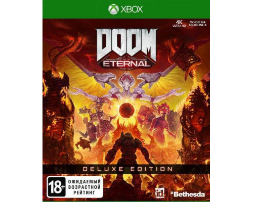 Игра Xbox One (б/у): Doom Eternal Deluxe Edition (русская версия) *diskont (б/у)